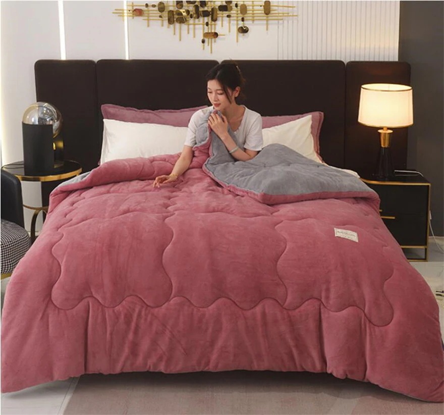 こたつ布団 長方形 無地 フランネル 掛け布団 シングル ダブル 発熱毛布 裏起毛 マイクロファイバー ボア 厚手 増量タイプ ボリューム感がたっぷり あったか もふもふ 冬用寝具 抗菌防臭30%まで