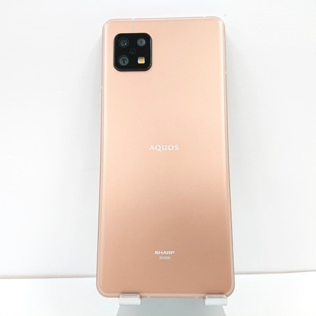 AQUOS sense6 SHG05 au ライトカッパー 送料無料 本体 c01631