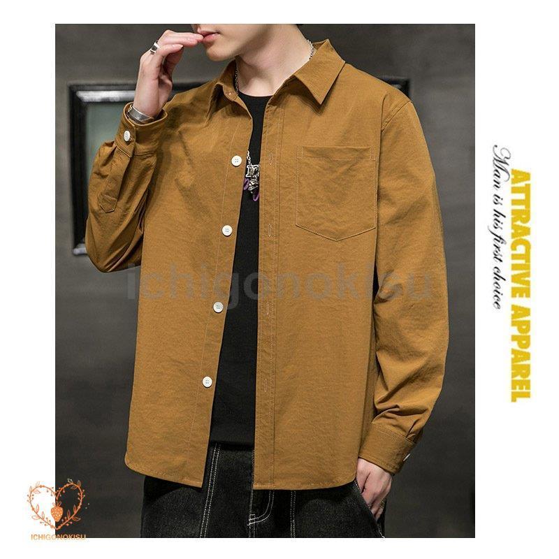 メンズシャツ 長袖おしゃれ 開襟シャツ ボタンダウン トップス カジュアルシャツ 男性ファッション メンズ スタンドカラー ビジネス40代 50代 60代 メンズシャツ 長袖おしゃれ 開襟シャツ ボタンダウン トップス カジュアルシャツ 男性ファッション メンズ スタンドカラー ビジネス40代 50代 60代