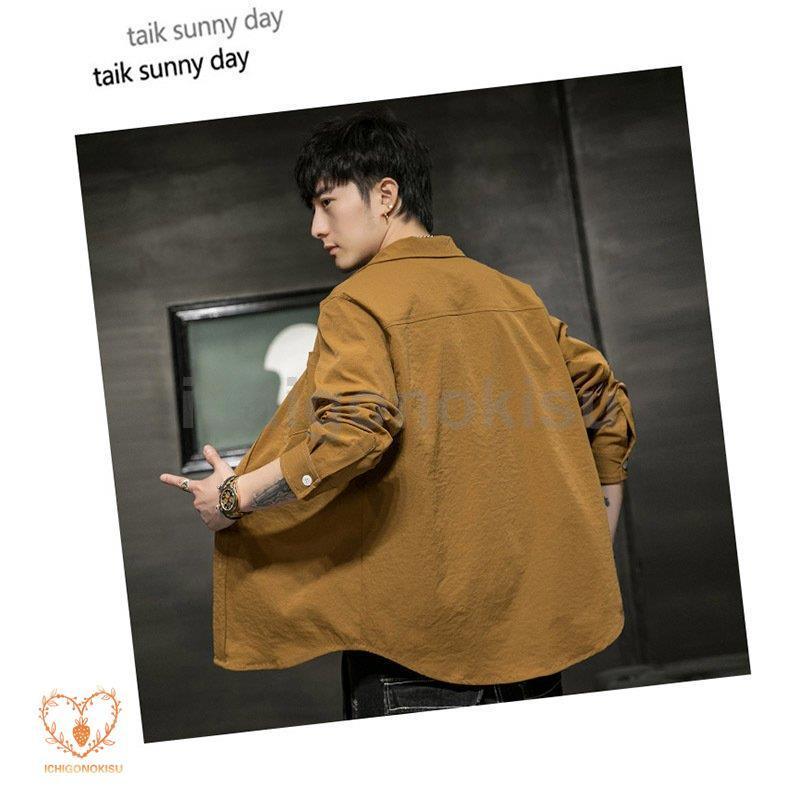 メンズシャツ 長袖おしゃれ 開襟シャツ ボタンダウン トップス カジュアルシャツ 男性ファッション メンズ スタンドカラー ビジネス40代 50代 60代 メンズシャツ 長袖おしゃれ 開襟シャツ ボタンダウン トップス カジュアルシャツ 男性ファッション メンズ スタンドカラー ビジネス40代 50代 60代