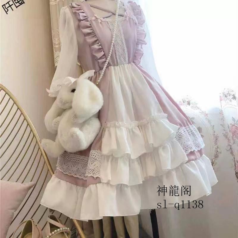 ロリータドレス キャミソール裾 お姫様ドレス文化祭 イベント