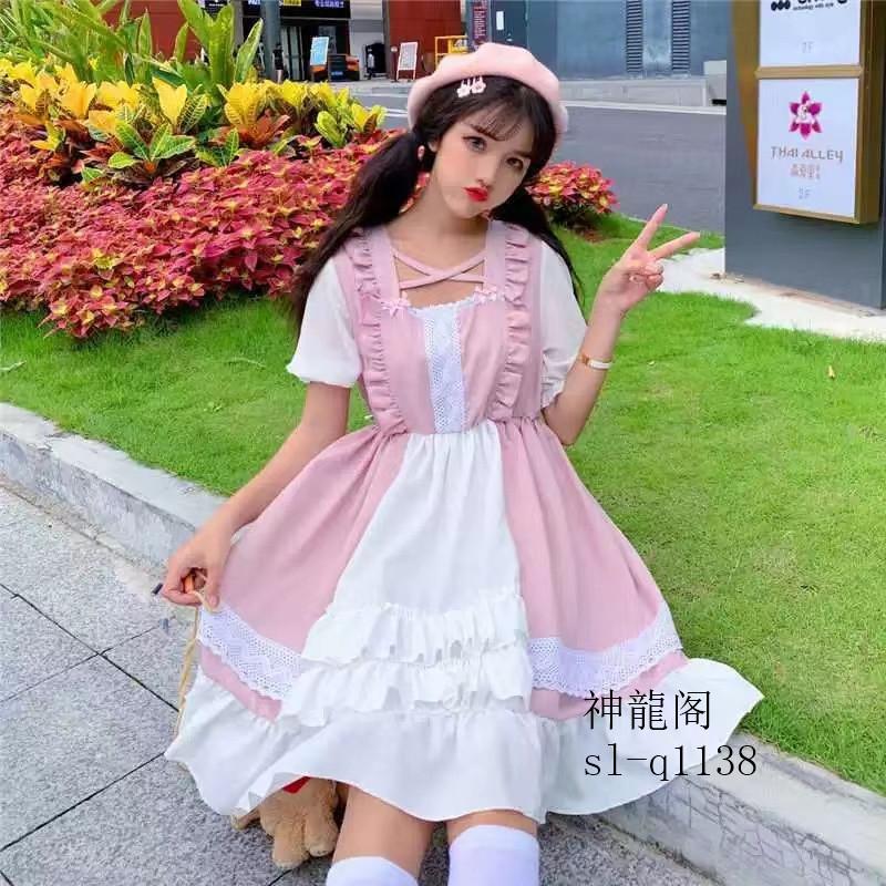 ロリータドレス キャミソール裾 お姫様ドレス文化祭 イベント