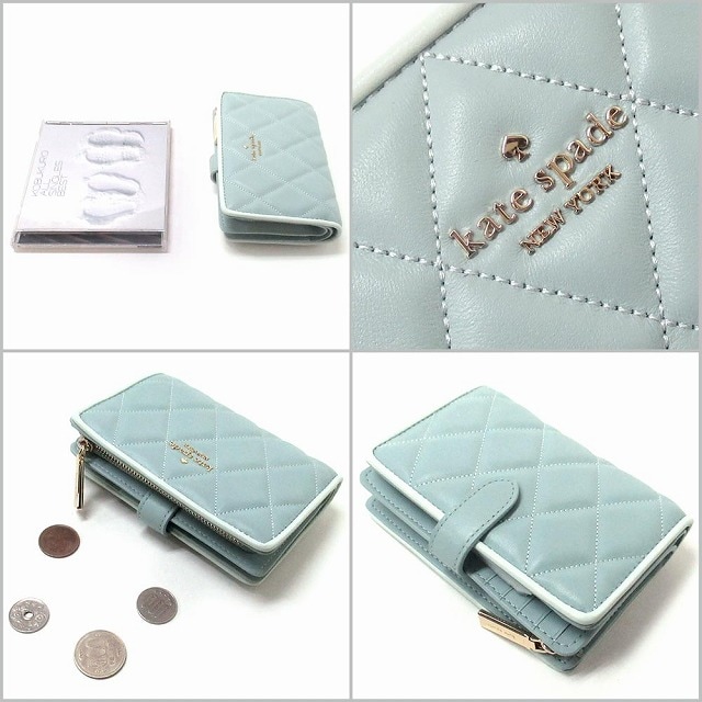 Kate spade ケイトスペード アウトレット Carey カラーブロック ミディアム コンパクト 二つ折り財布 KF466 300 mdprevattcaulkingandwaterproofing.com