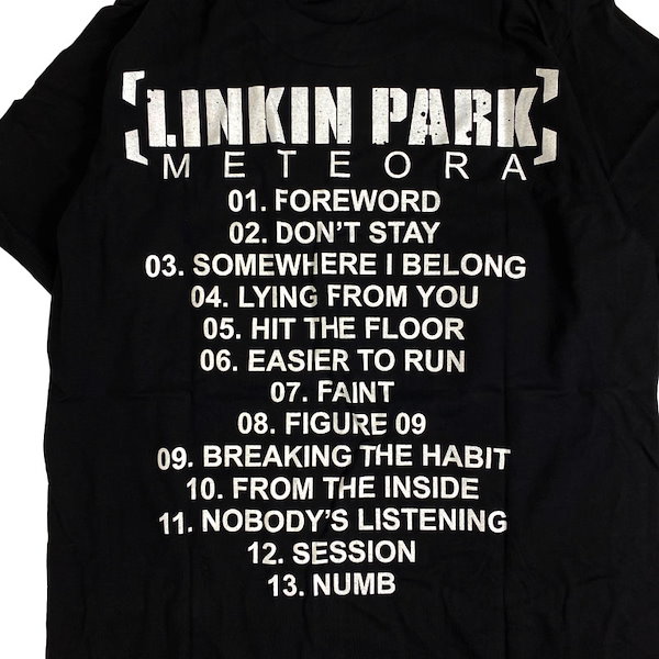 Linkin Park Tシャツ リンキンパーク メテオラ Linkin Park / リンキンパーク - METEORA DRIP COLLAGE Tシャツ