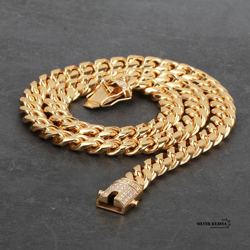 喜平ネックレス ゴールド 幅10mm [n330-gold-10mm]