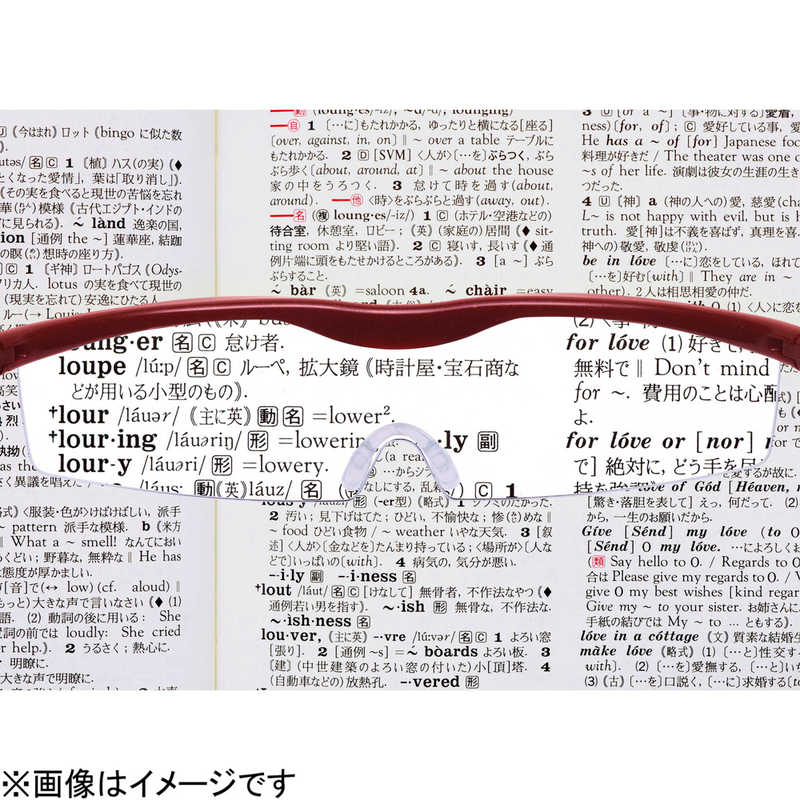 Hazuki Company　Hazuki ハズキルーペ コンパクト(黒)クリアレンズ 1.6倍　コンパクト16クロクリア