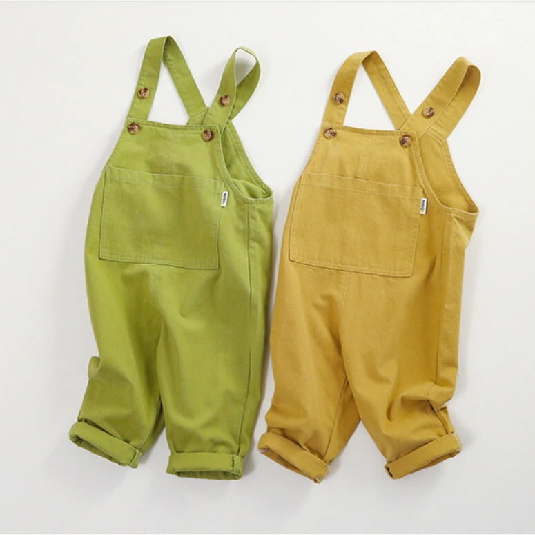 オーバーオール 子供服 サロペット 女子 男子 キッズ ベビー オールインワン シンプル パンツ 長ズボン 黄色 イエロー 緑色 グリーン ベージュ 80cm 85cm 90cm 95cm 100cm オーバーオール 子供服 サロペット 女子 男子 キッズ ベビー オールインワン シンプル パンツ 長ズボン 黄色 イエロー 緑色 グリーン ベージュ 80cm 85cm 90cm 95cm 100cm
