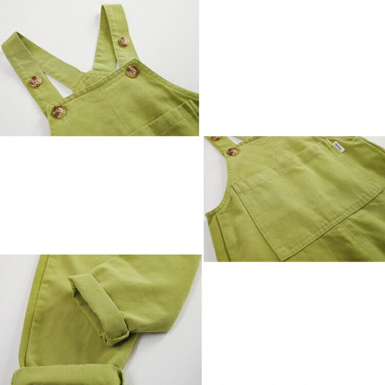 オーバーオール 子供服 サロペット 女子 男子 キッズ ベビー オールインワン シンプル パンツ 長ズボン 黄色 イエロー 緑色 グリーン ベージュ 80cm 85cm 90cm 95cm 100cm オーバーオール 子供服 サロペット 女子 男子 キッズ ベビー オールインワン シンプル パンツ 長ズボン 黄色 イエロー 緑色 グリーン ベージュ 80cm 85cm 90cm 95cm 100cm