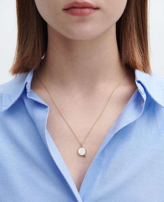 【HYERES LOR】23FW★ Penidor Flat Silver (Y) Necklace HYERES LOR] Penidor Flat Silver (Y) Necklace ネックレス