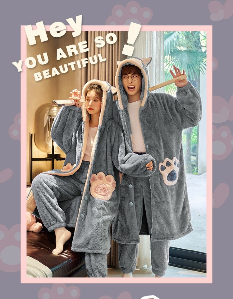 ペアパジャマ カップル 冬 もこもこ レディースパジャマ メンズパジャマ 前開き ルームウェア 上下セット 長袖 猫耳 肉球 猫柄 ねこ耳 ネコ耳 星柄 ウサギ 兎耳フード うさぎ耳 パーカー かわい ペアパジャマ カップル 冬 もこもこ レディースパジャマ メンズパジャマ 前開き ルームウェア 上下セット 長袖 猫耳 肉球 猫柄 ねこ耳 ネコ耳 星柄 ウサギ 兎耳フード うさぎ耳 パーカー かわい