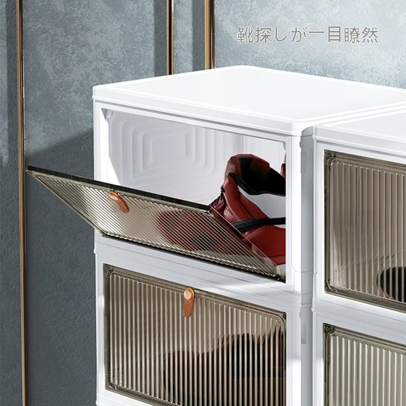 収納ケース 収納ボックス 前横開き 折りたたみ 積み重ね キャスター付き 整理収納 げた箱 衣類 書類 大容量 おしゃれ 便利 車載用 透明 シンプル