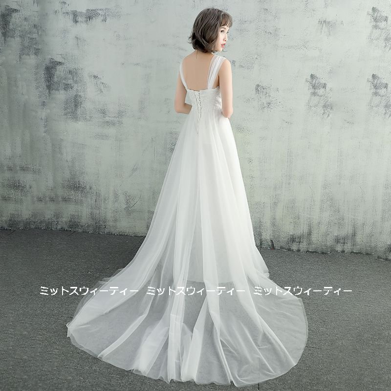 ウェディングドレス ウエディングドレス マタニティ エンパイアドレス 花嫁 二次会 結婚式 前撮り