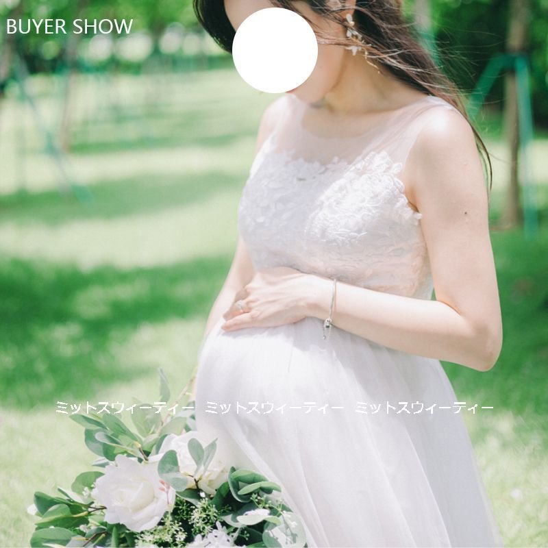 ウェディングドレス ウエディングドレス マタニティ エンパイアドレス 花嫁 二次会 結婚式 前撮り