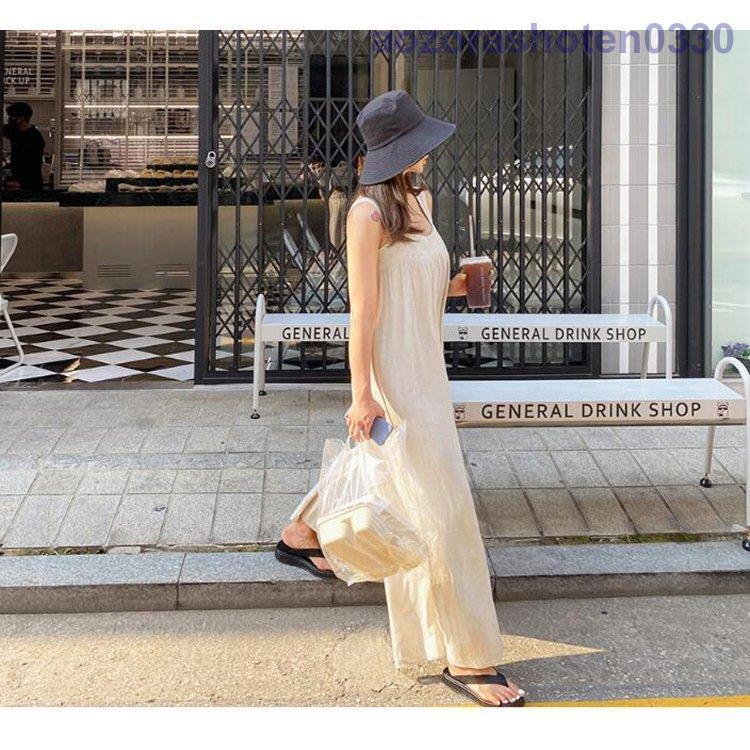 サロペット オーバーオール パンツ レディース ロング丈 ワイドパンツ 春夏新作 ロングズボン 無地リネン ゆったり サロペット オシャレ ボトムス 韓国風
