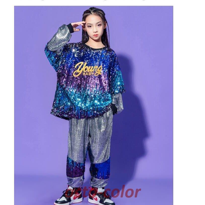 派手 キッズダンス ダンス衣装 ヒップホップ ダンス 衣装 セットアップ キッズ ダンス ダンス衣装 セットアップ 男の子 ガールズ 原宿系 パンツ トップ