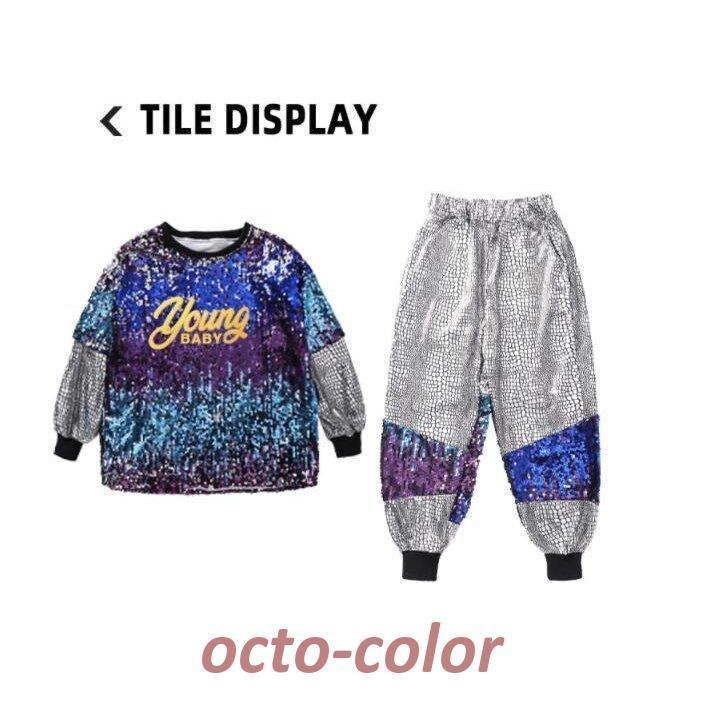 派手 キッズダンス ダンス衣装 ヒップホップ ダンス 衣装 セットアップ キッズ ダンス ダンス衣装 セットアップ 男の子 ガールズ 原宿系 パンツ トップ