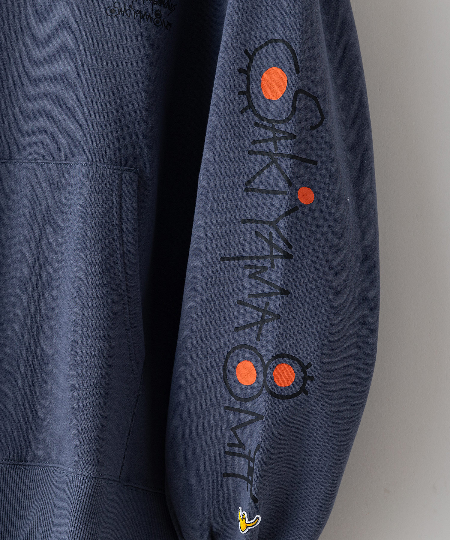 SAKIYAMA コラボ BIG フーデッド パーカー What it isNt ワットイットイズント マーク ゴンザレス