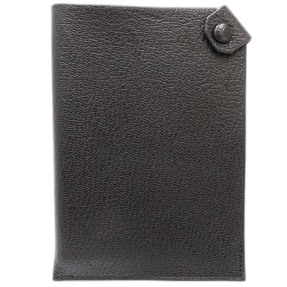 ターマックPM パスポートケース O刻印 シェーブル ミゾール ノワール/181470【中古】