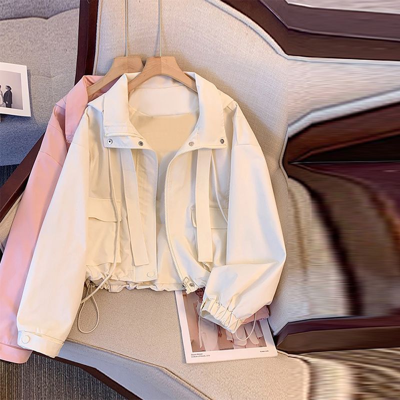 ショート丈 フード付きアウター 新作 レディース ゆったり 百掛け ジャケット トップス カジュアル 薄手 パーカー コート 上着 ショート丈 フード付きアウター 新作 レディース ゆったり 百掛け ジャケット トップス カジュアル 薄手 パーカー コート 上着