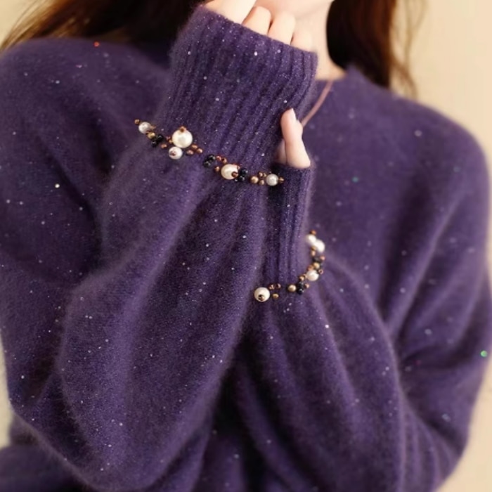 レディース トップス ニット セーター プルオーバー 長袖 ラウンドネック ふわふわ ふっくら 伸縮性 ビーズ かわいい 大人可愛い きれいめ シンプル カジュアル 上品 おしゃれ かっこいい レトロ レディース トップス ニット セーター プルオーバー 長袖 ラウンドネック ふわふわ ふっくら 伸縮性 ビーズ かわいい 大人可愛い きれいめ シンプル カジュアル 上品 おしゃれ かっこいい レトロ