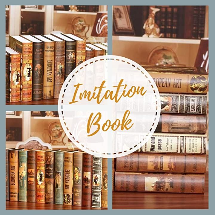 洋書 イミテーションブック アンティーク 調(大5冊セットA) 洋書 イミテーションブック アンティーク 調(大5冊セットA)