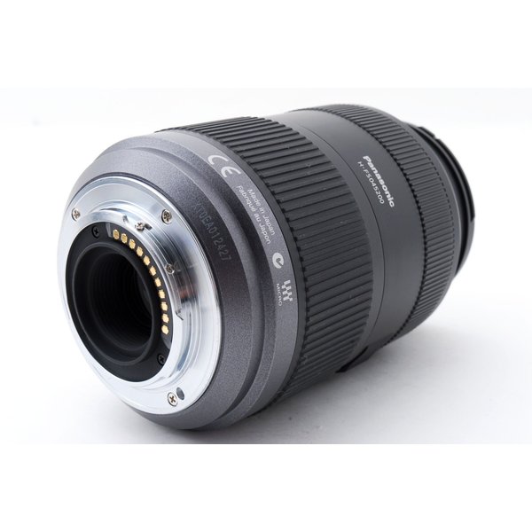【中古】パナソニック Panasonic H-FS045200 G VARIO 45-200mm F4-5.6 MEGA O.I.S 美品 フィルター付き 望遠 ズーム