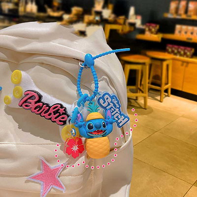 スティッチキャラクターキーホルダー8個セット Qoo10] ディズニー スティッチキャラクター キーホルダーキー