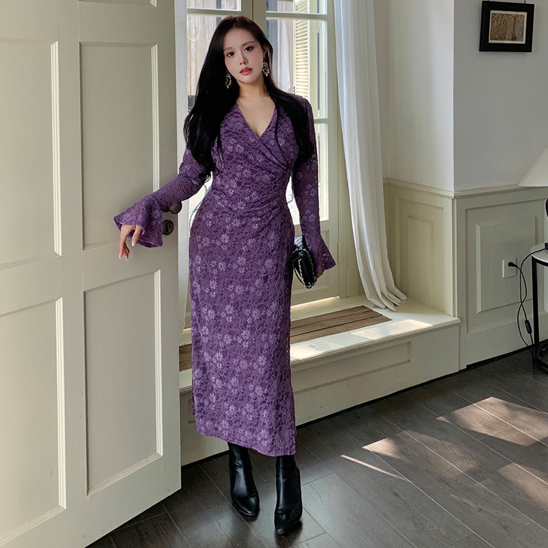 【ぽっちゃり】 大きいサイズ XL-5XL セクシー レース vネック フランス風 おしゃれ ワンピース 着やせ タイト ロングワンピース フォーマル パーティー ドレス お呼ばれ 演奏会 成人式 同 【ぽっちゃり】 大きいサイズ XL-5XL セクシー レース vネック フランス風 おしゃれ ワンピース 着やせ タイト ロングワンピース フォーマル パーティー ドレス お呼ばれ 演奏会 成人式 同