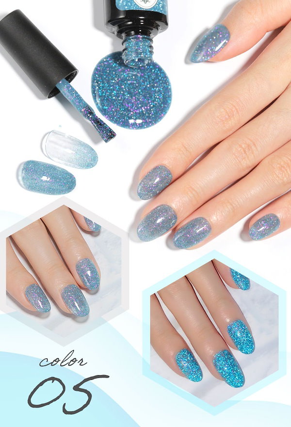 Barbie バービー クリスタルフラッシュジェル 6色セット No.1 Barbie