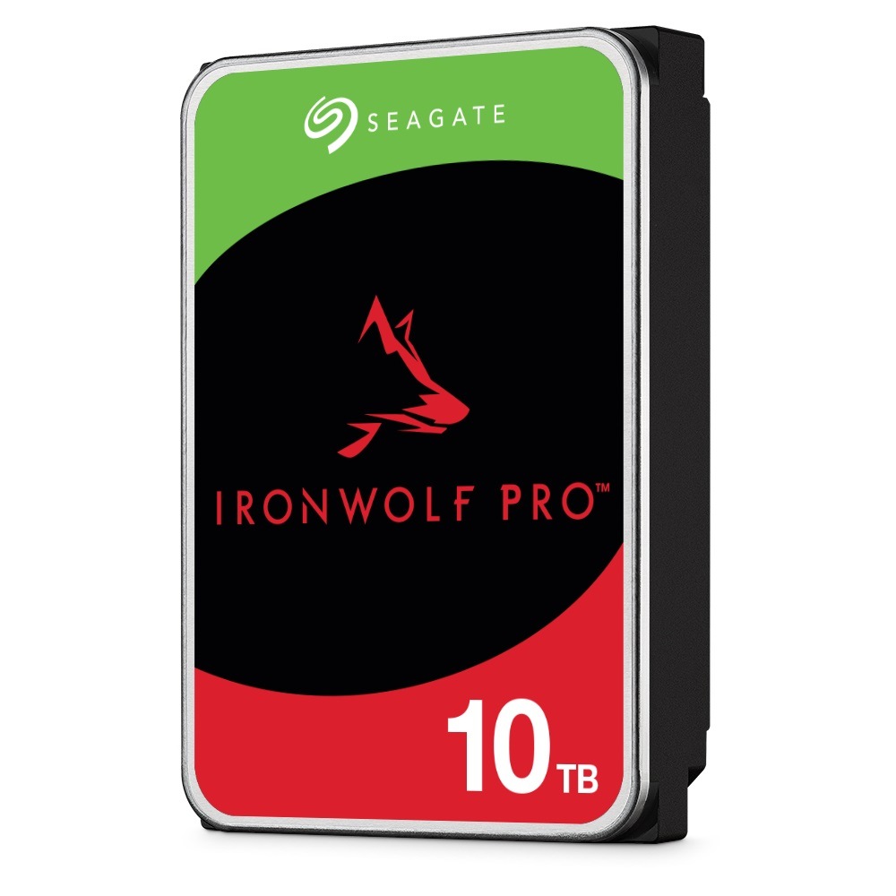 Seagate（シーゲイト） IronWolf Pro（NAS向けモデル） 3.5インチ 内蔵ハードディスク 10TB SATA6Gb/s キャッシュ256MB 7200RPM CMR ST1000