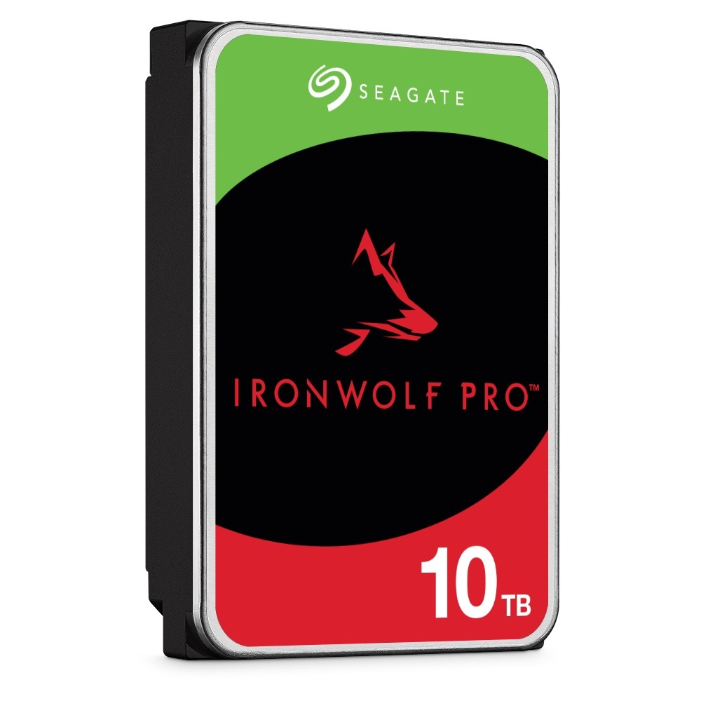 Seagate（シーゲイト） IronWolf Pro（NAS向けモデル） 3.5インチ 内蔵ハードディスク 10TB SATA6Gb/s キャッシュ256MB 7200RPM CMR ST1000