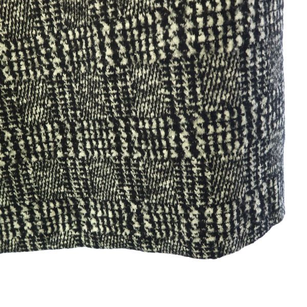 マレーラ 総柄 5分袖 ウールブレンド 膝丈ワンピース 42 ブラック MARELLA レディース マレーラ 総柄 5分袖 ウールブレンド 膝丈ワンピース 42 ブラック MARELLA レディース