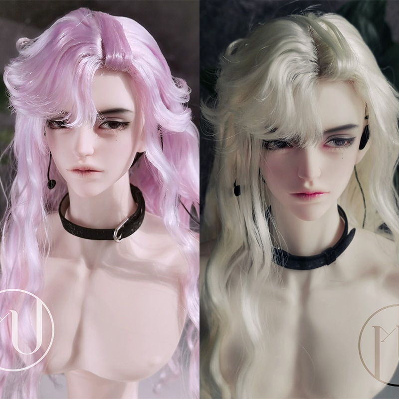 ドールウィッグ bjd 手入れ ロングパーマ スタイルあり SD/小顔SD/MSDサイズ球体関節人形用ウィッグ