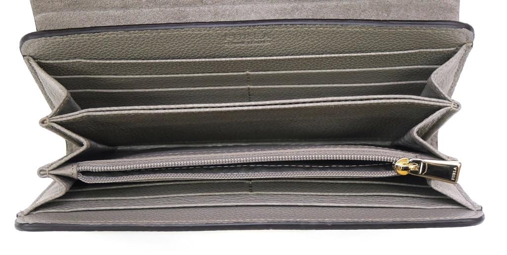 フルラ FURLA 長財布 レザー グレー 財布
