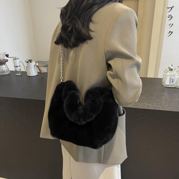 【期間限定】2WAY チェーン ショルダー ハンドバッグ エコファー ふわふわ デート 2024秋冬新作【akb409-030】【予約販売:15-20日】宅込 【期間限定】2WAY チェーン ショルダー ハンドバッグ エコファー ふわふわ デート 2024秋冬新作【akb409-030】【予約販売:15-20日】宅込