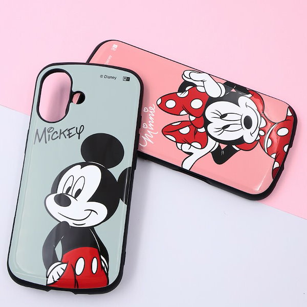 Qoo10] iPhone16 ケース ディズニー ミ