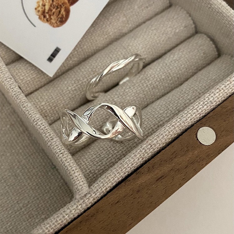 ツイストツイストリング女性用インコールドスタイルニッチミニマリストデザイン幾何学ライン人差し指リング ツイストツイストリング女性用インコールドスタイルニッチミニマリストデザイン幾何学ライン人差し指リング