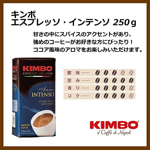 Qoo10] KIMBO キンボ(KIMBO)コーヒー粉 エスプレ