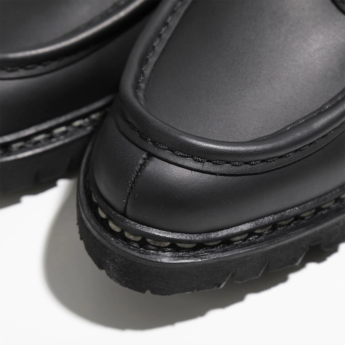 Paraboot パラブーツ モカシンシューズ CHIMEY シメイ 200817 メンズ レースアップ レザー 靴 NOIR