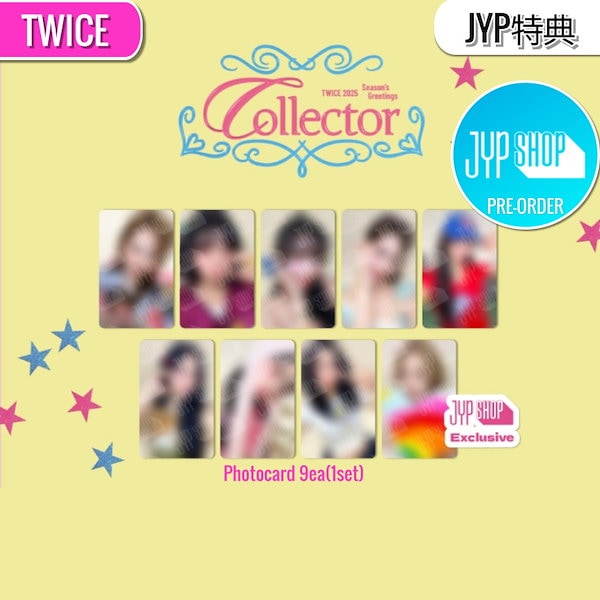 Qoo10] JYP Entertainment ONLINE特典+ TWICE 2026