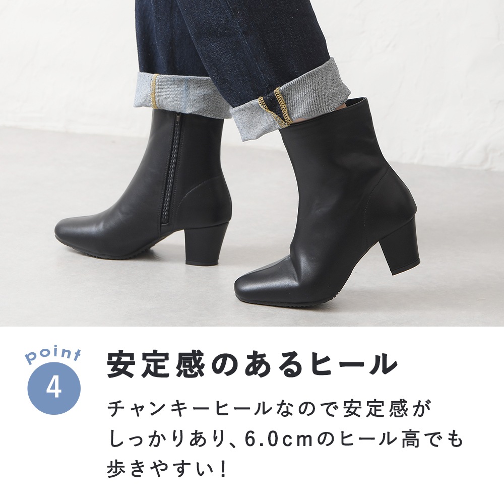ショートブーツ レディース サイドジップ ヒール チャンキーヒール 太ヒール スクエアトゥ 歩きやすい 疲れない 軽い 滑らない 履きやすい おしゃれ きれいめ 防滑 防寒 裏起毛 暖かい黒 冬 ショートブーツ レディース サイドジップ ヒール チャンキーヒール 太ヒール スクエアトゥ 歩きやすい 疲れない 軽い 滑らない 履きやすい おしゃれ きれいめ 防滑 防寒 裏起毛 暖かい黒 冬
