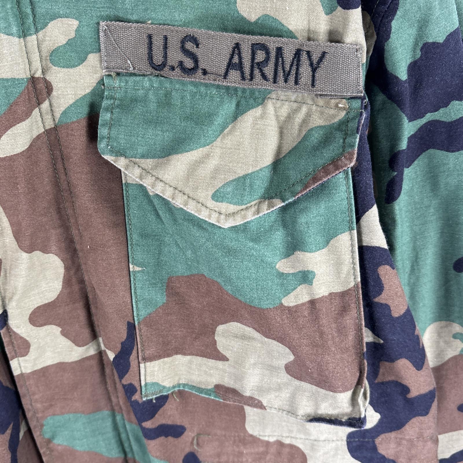 古着 ミリタリージャケット M65 フィールドジャケット ウッドランドカモフラ 米軍実物 MEDIUM SHORT グリーン メンズ 古着 ミリタリージャケット M65 フィールドジャケット ウッドランドカモフラ 米軍実物 MEDIUM SHORT グリーン メンズ