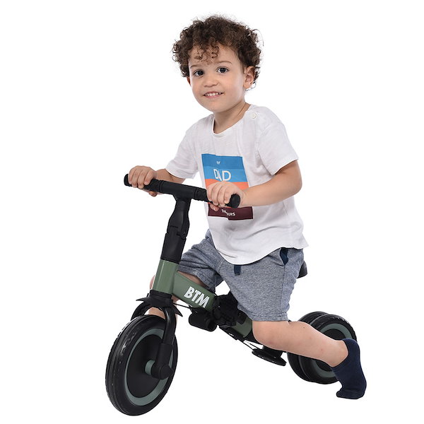 Qoo10] 子供用三輪車 4in1 自転車 オリジナ