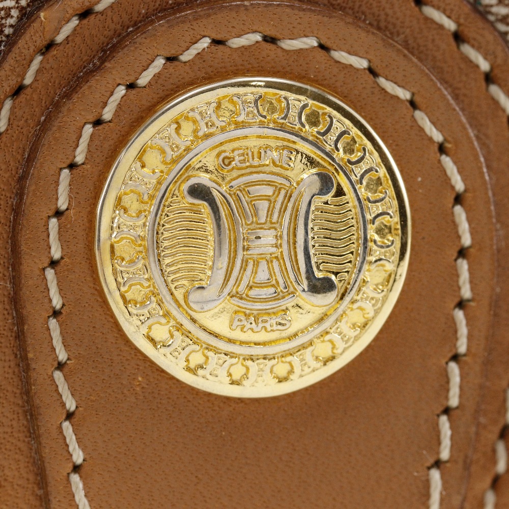 オールドセリーヌ マカダム 2WAYクラッチ ショルダーバッグ PVC レザー ベージュ レディース 中古品 オールドセリーヌ マカダム 2WAYクラッチ ショルダーバッグ PVC レザー ベージュ レディース 中古品