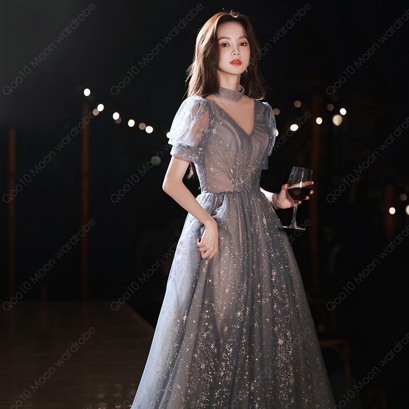 2023新作 気質 花嫁ロングドレス結婚式ワンピース発表会 ドレスドレス ウェディングドレス成人式-82