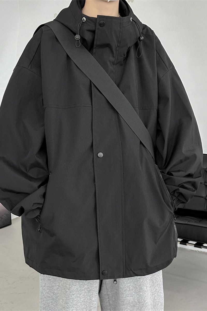 防風防水フーデッドジャケットメンズ春秋新作アメリカンタイドゆったり大きいサイズ王道機能ジャケット 防風防水フーデッドジャケットメンズ春秋新作アメリカンタイドゆったり大きいサイズ王道機能ジャケット