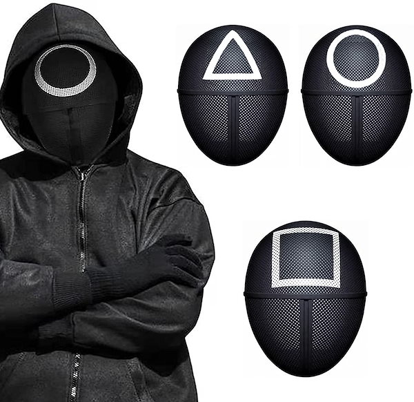 イカゲーム警備員スーツセット+仮面□の通販 by カッパドキア