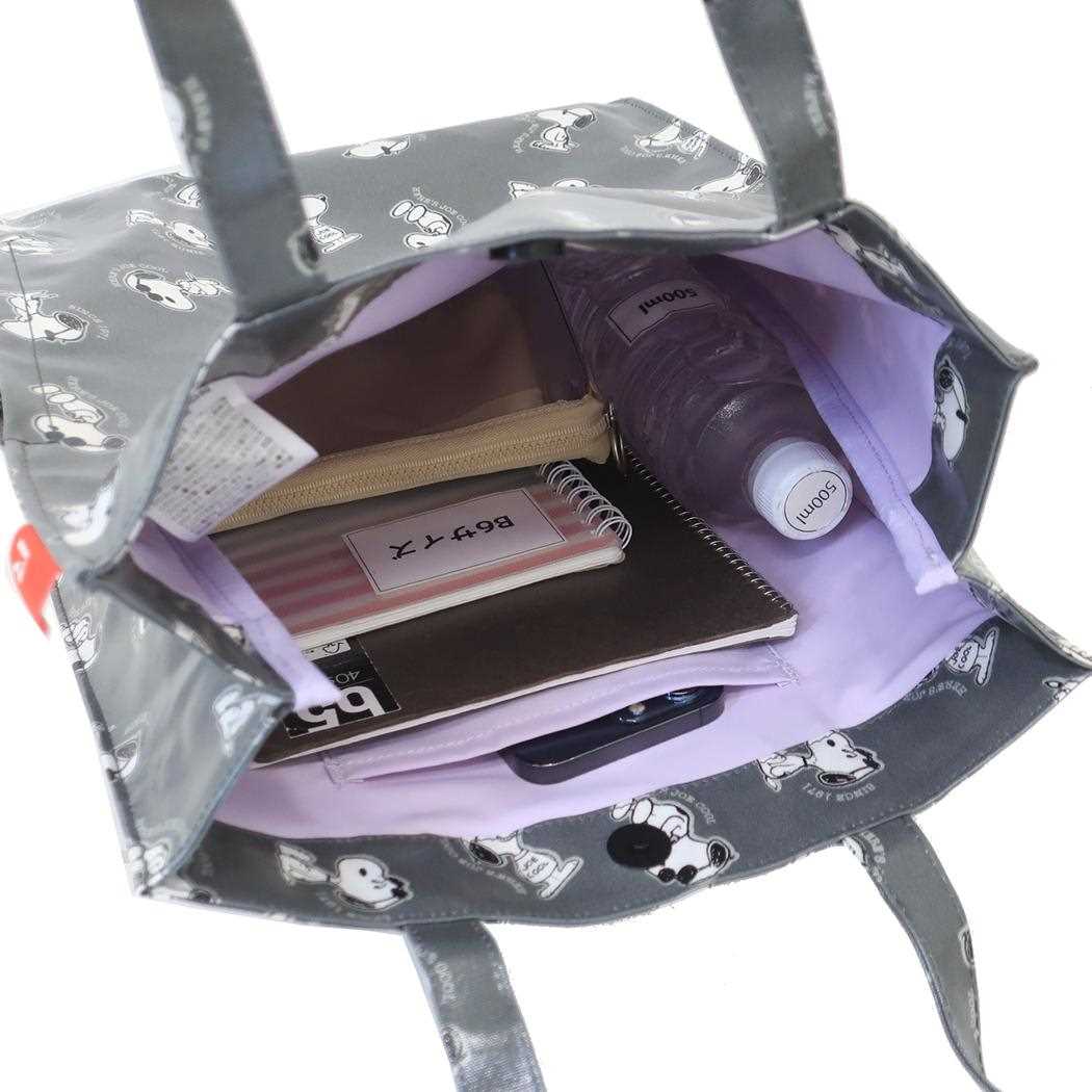 スヌーピー トートバッグ IP A4 Lami Peanuts-0L ラミネート生地 A4トート スヌーピー トートバッグ IP A4 Lami Peanuts-0L ラミネート生地 A4トート