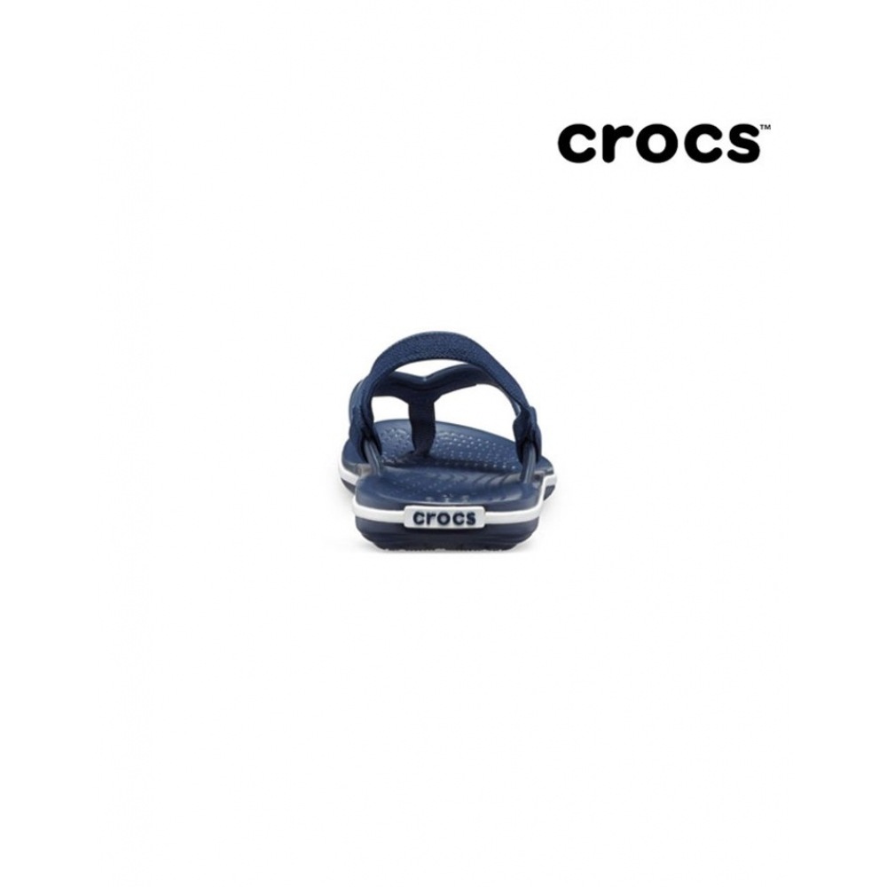 クロックスキッズクロックバンドストラップフリップネイビー 205777-410