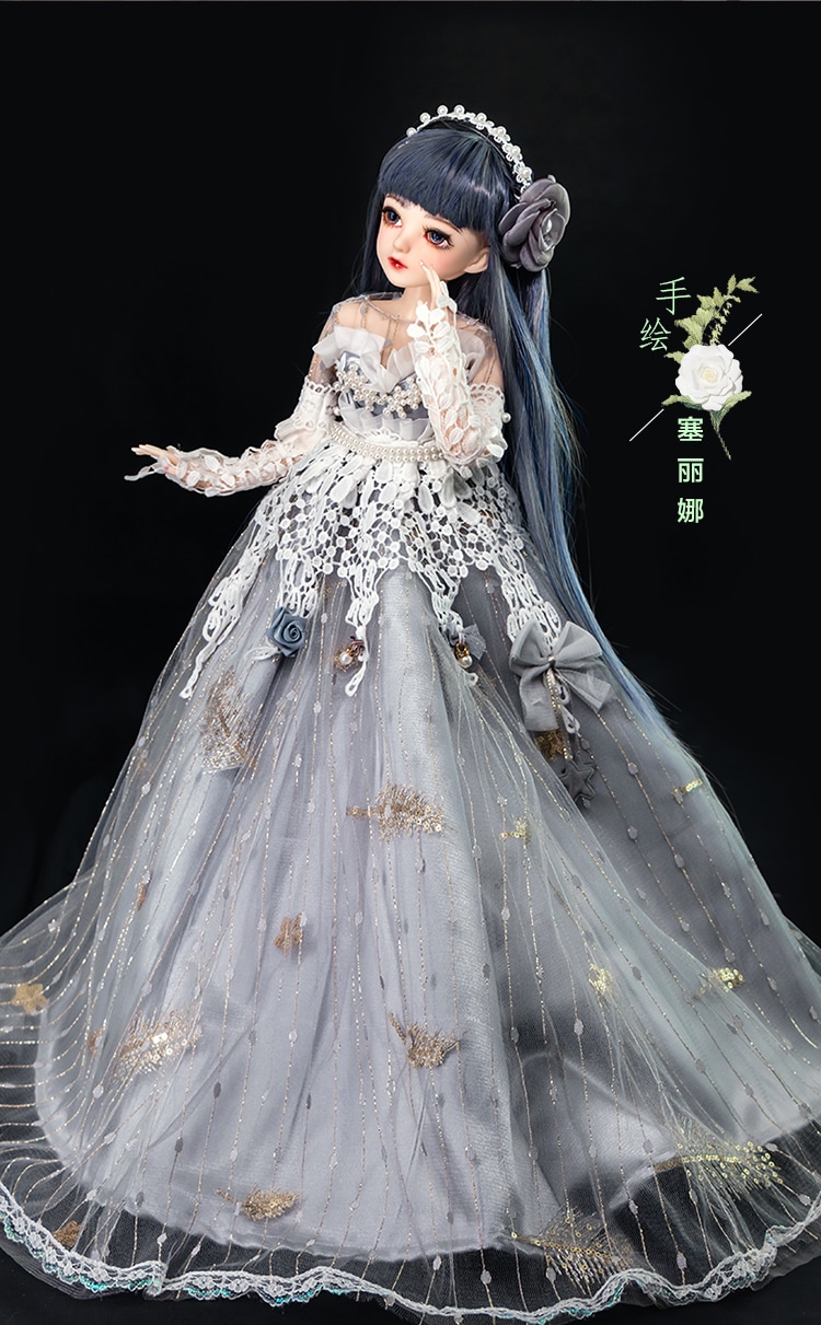 球体関節人形人形の女児プリンセスアイザバービーケティ人形誕生日プレゼントセット手作り人形 bjd 1/4 球体関節人形人形の女児プリンセスアイザバービーケティ人形誕生日プレゼントセット手作り人形 bjd 1/4